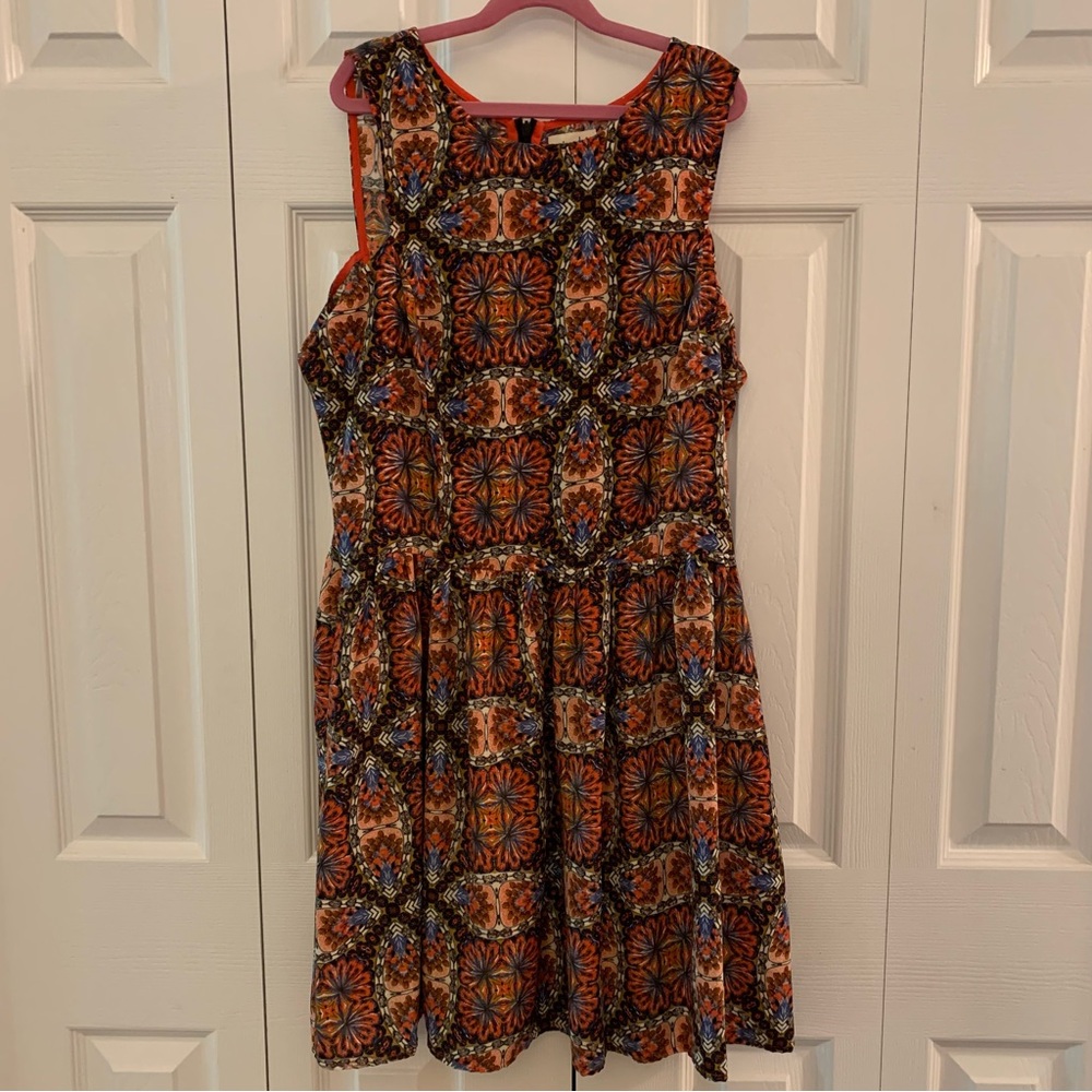 Maison Jules Size L Sleeveless Dress NWT